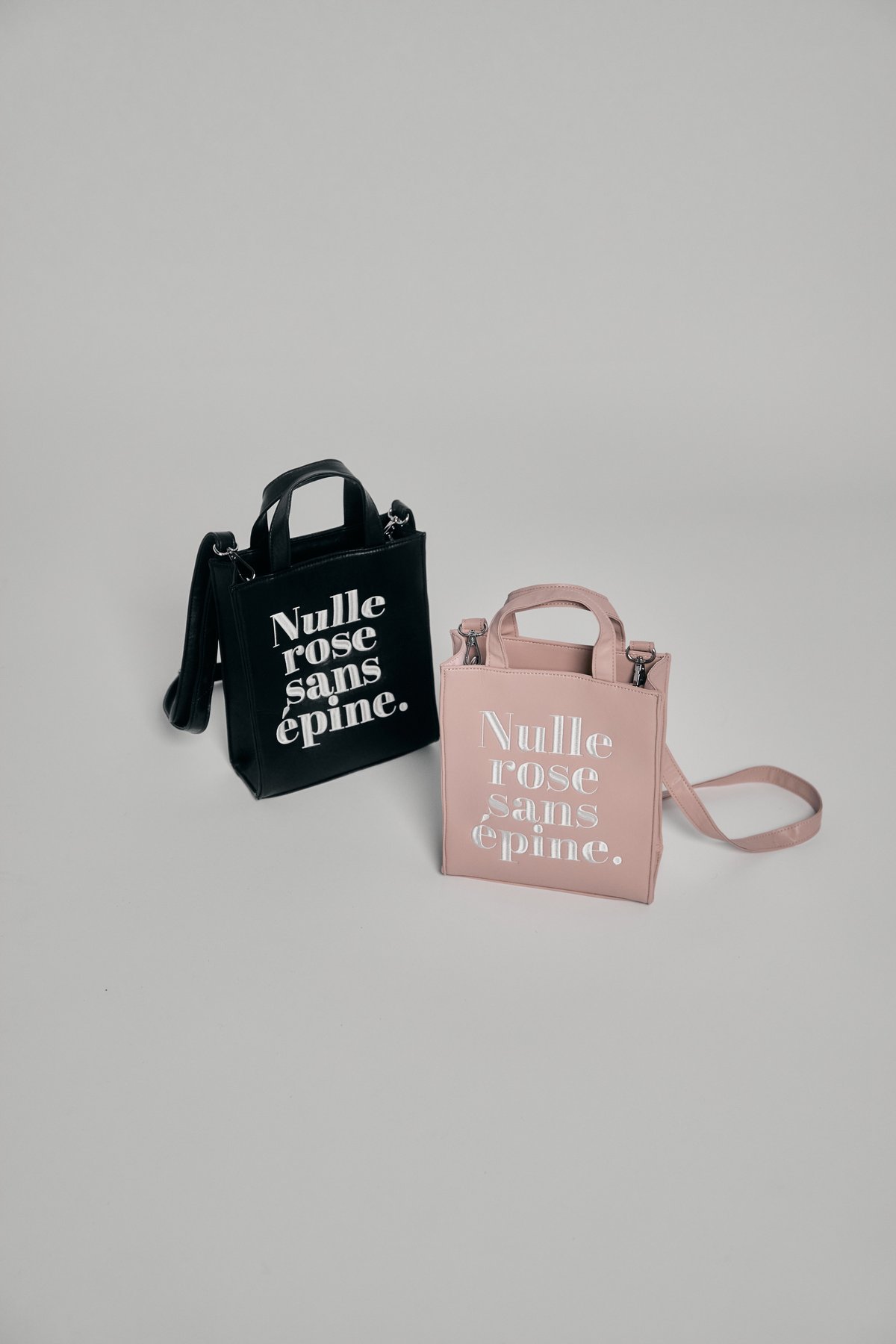 Nulle rose sans épine leather 2way bag（2color） 