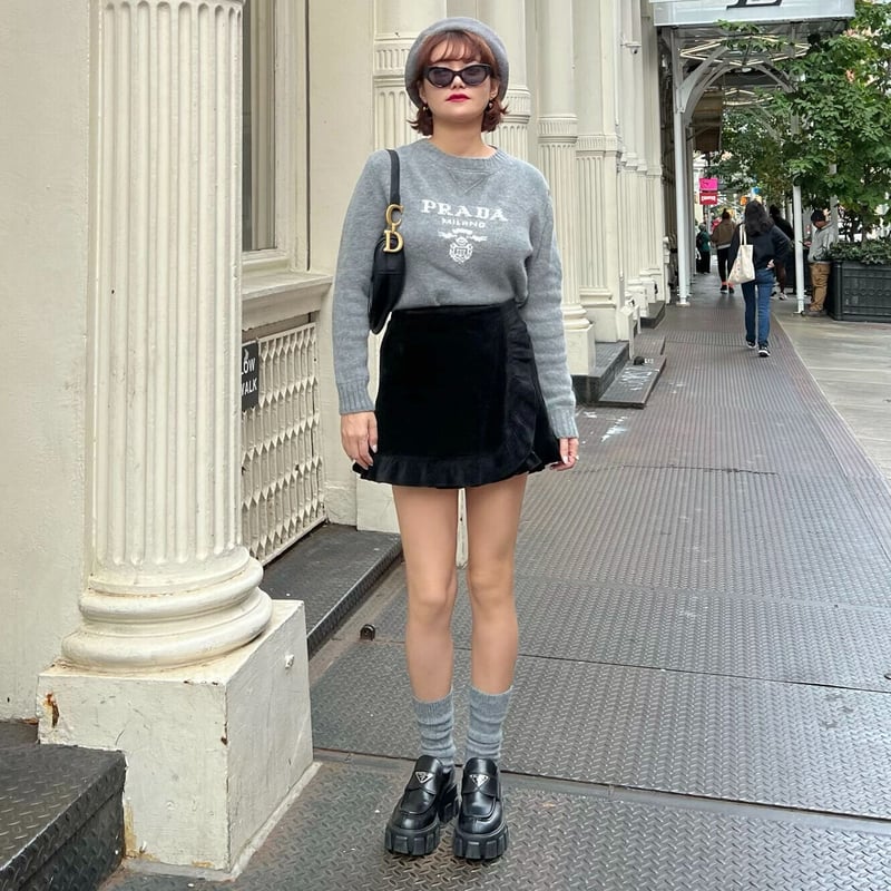 epine é frill skirt pants brackフリルミニスカート épine エピヌ é frill skirt pants フリルスカート - メルカリ