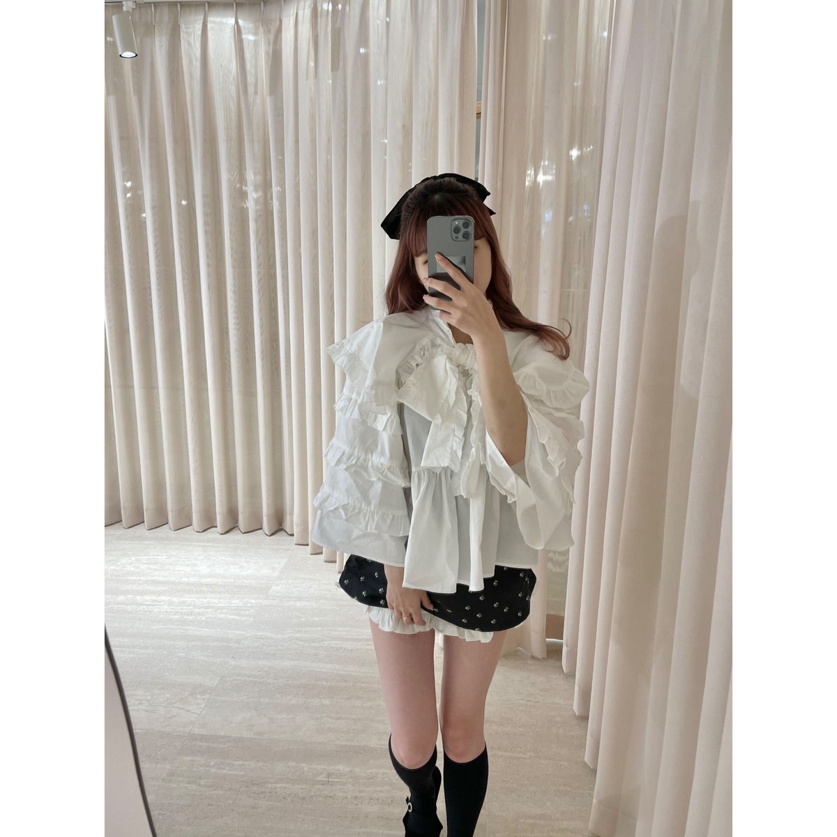 sister jane》Metropolis Ruffle Bow Blouse | épine sister jane》Metropolis Ruffle Bow Blouse | épine