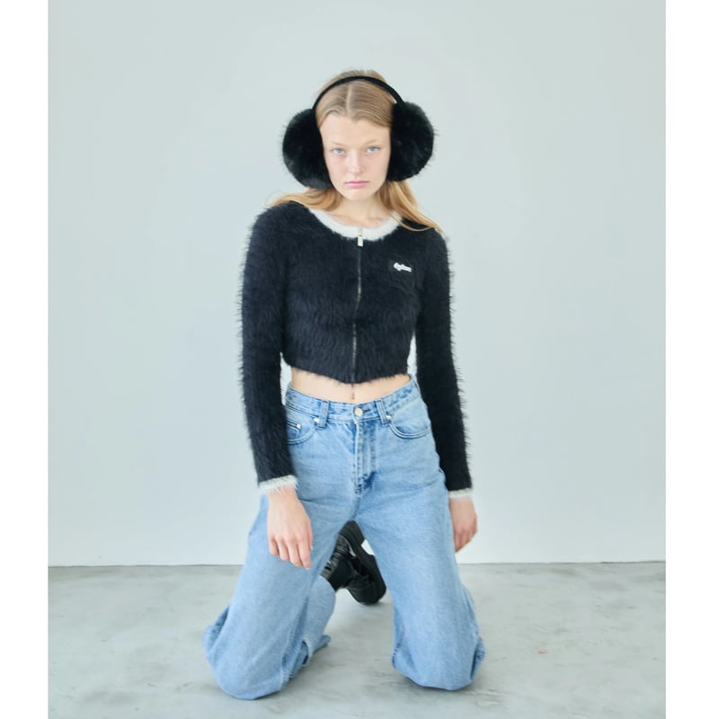 épine label shaggy zip cardigan (3color) | épine épine label shaggy zip cardigan (3color) | épine