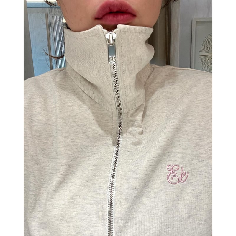 Eé ♡ half zip big tee(3color) | épine Eé ♡ half zip big tee(3color) | épine