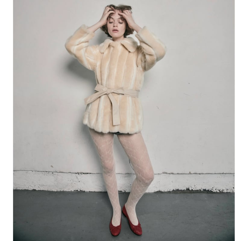 parisienne ribbon 2way fur coat | épine parisienne ribbon 2way fur coat | épine