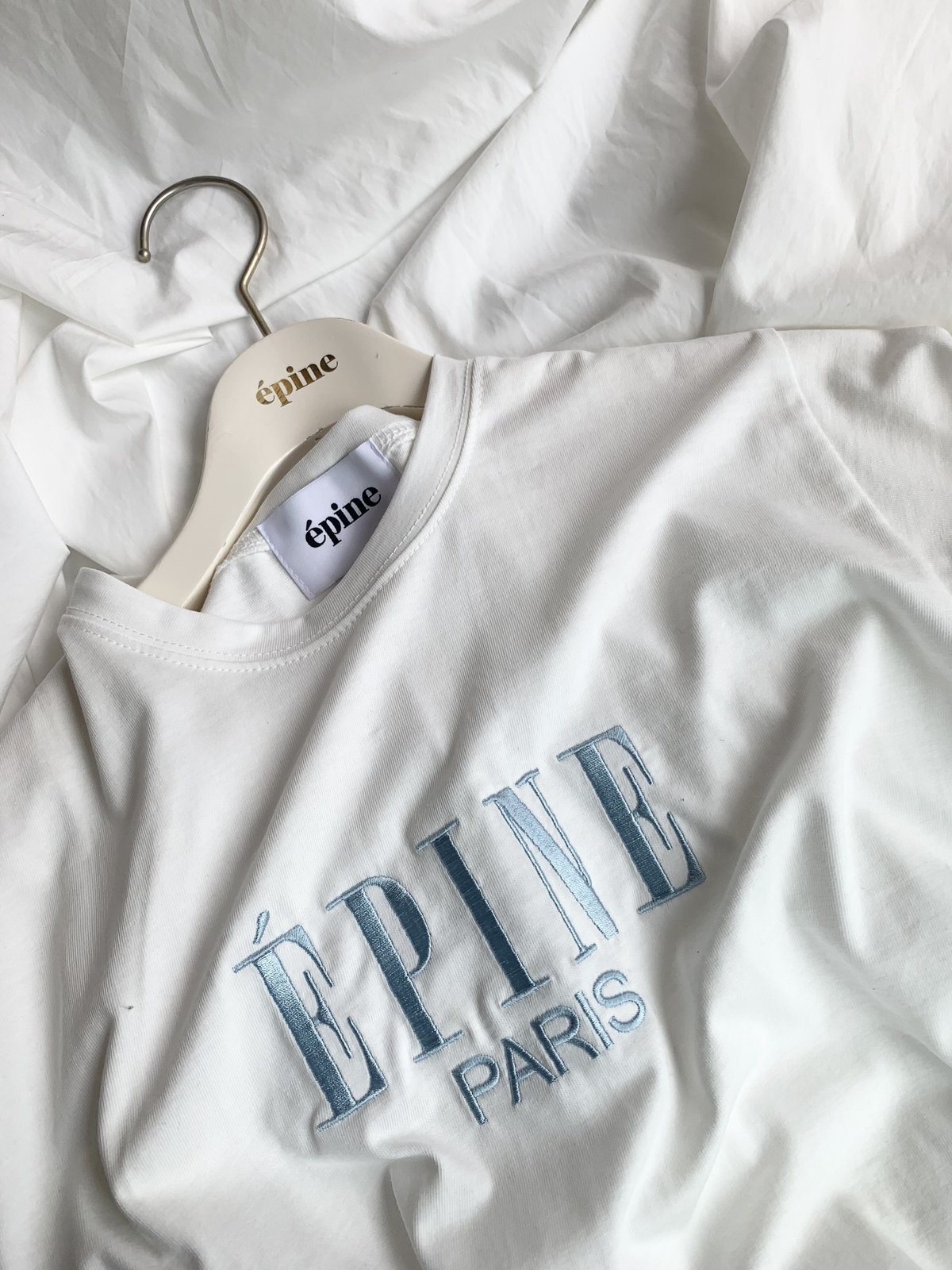 ÉPINE PARIS big long tee エピヌ ロゴ ロンT