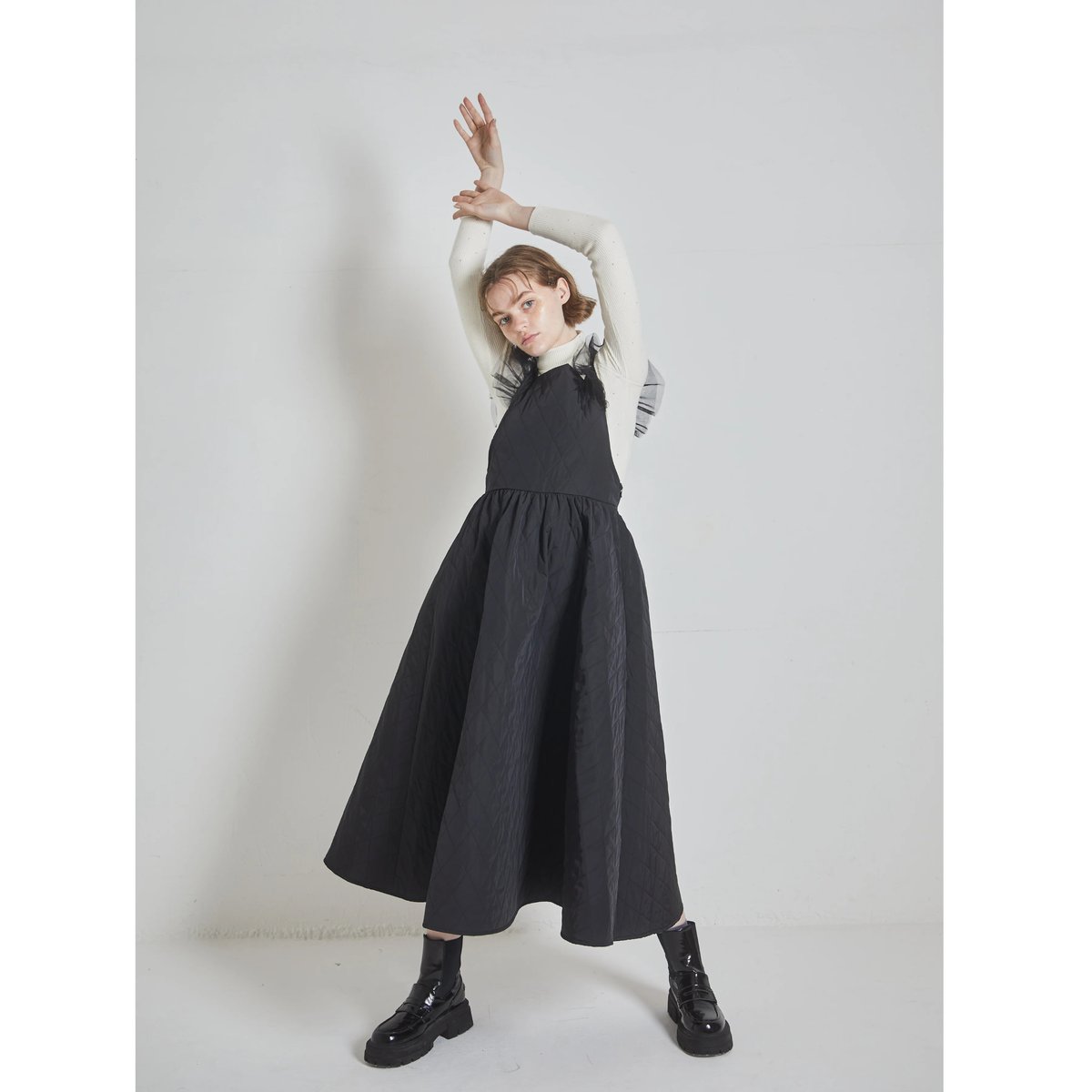 épine tulle quilting onepiece | épine épine tulle quilting onepiece | épine