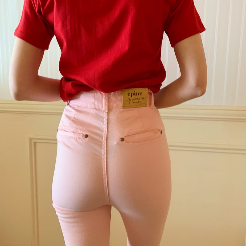 épine skinny denim baby pink | épine