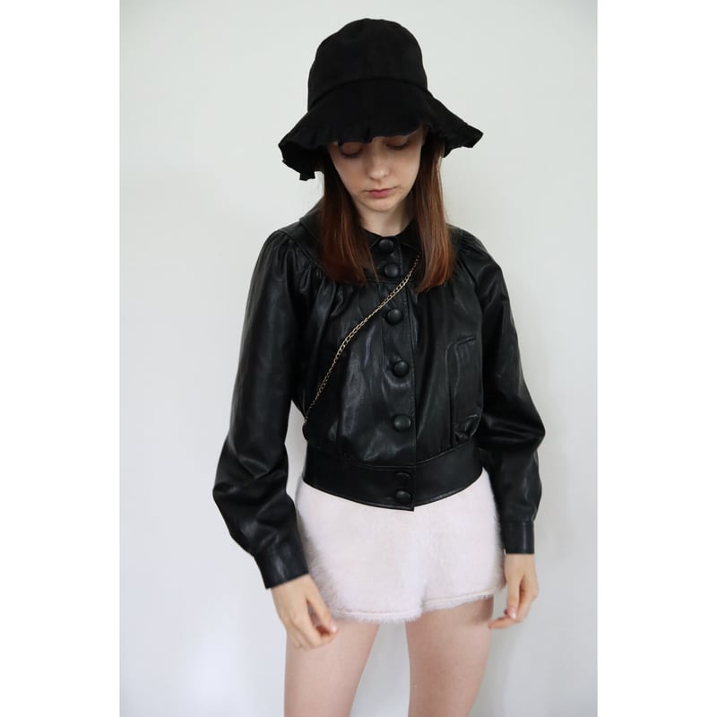 ÉPINE leather lady jacket black ÉPINE leather lady jacket black