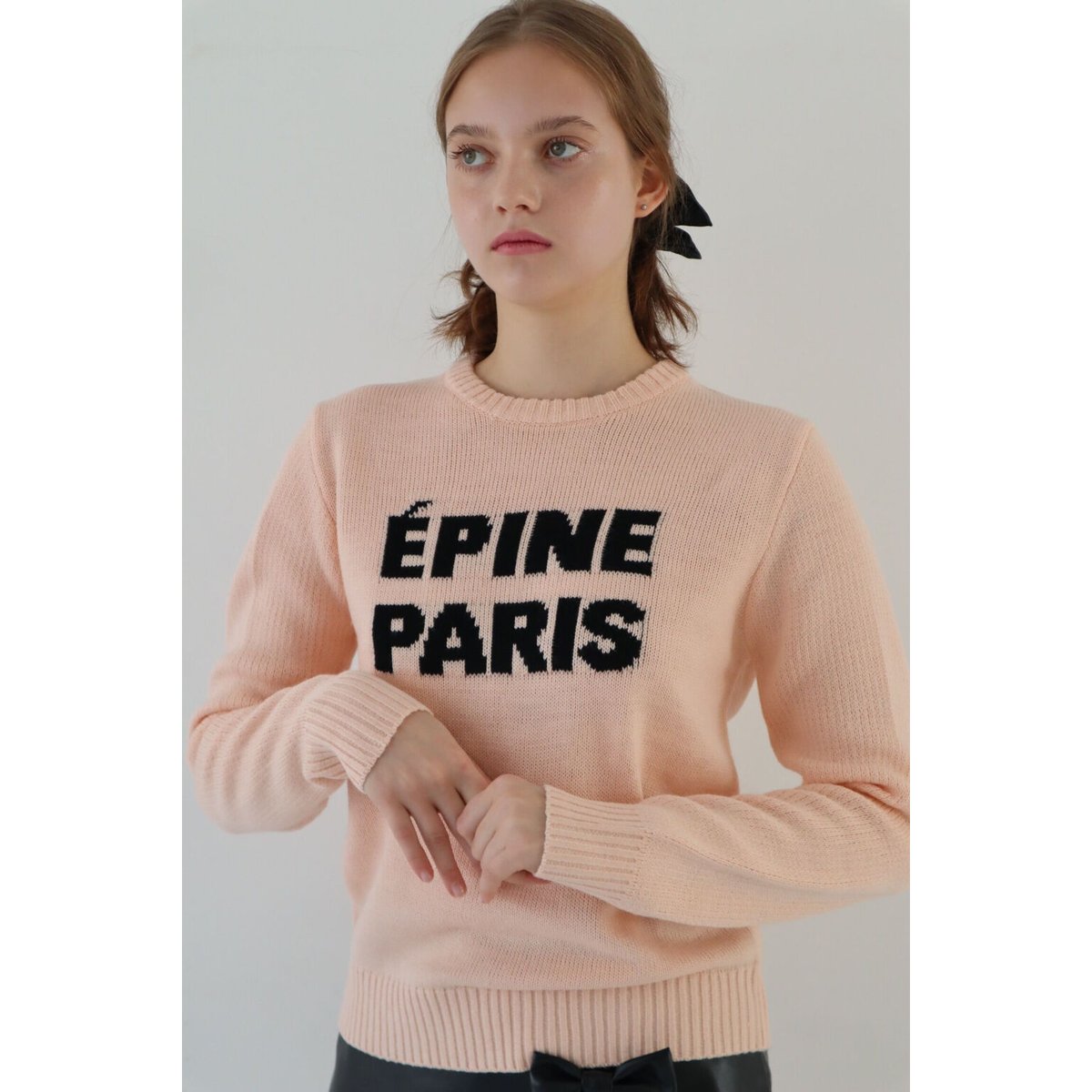 ÉPINE PARIS big knit ピンク ÉPINE PARIS big knit pink エピヌ 長袖 ニット - メルカリ
