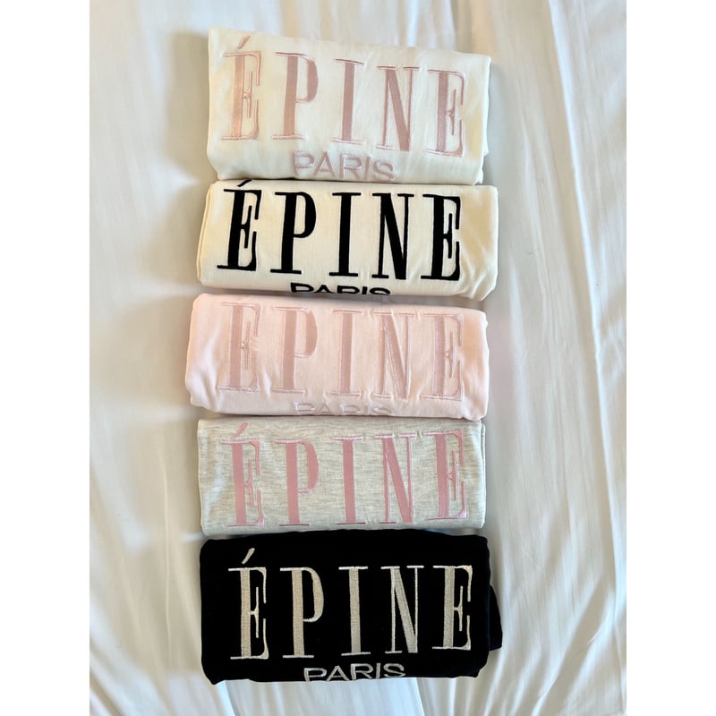 Tシャツ(長袖/七分)epine ÉPINE PARIS big long tee