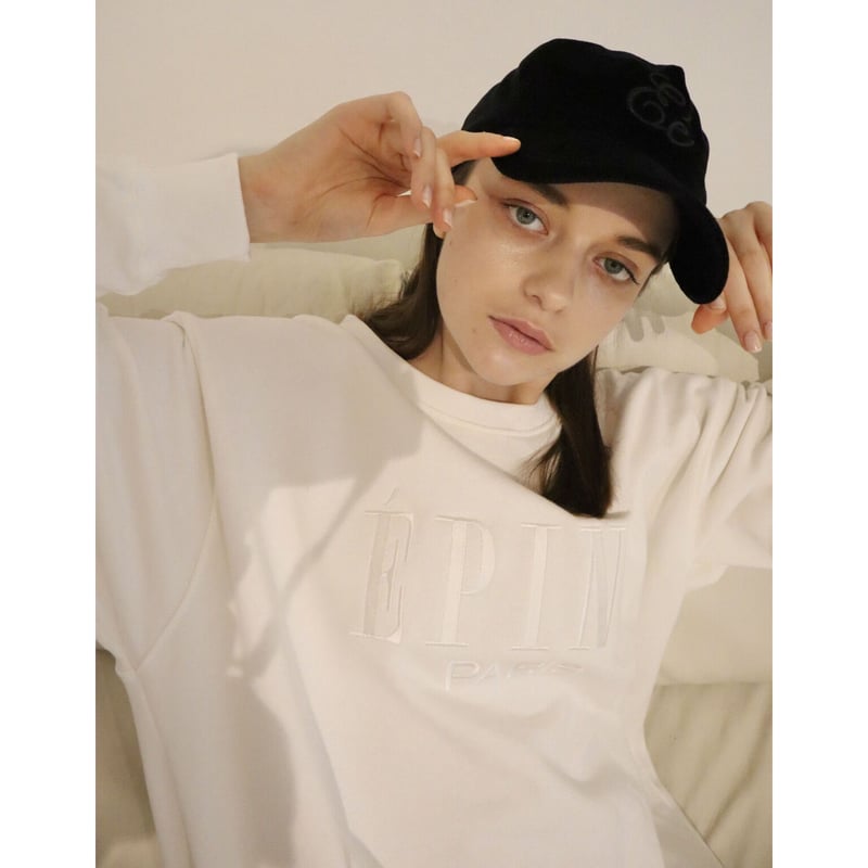 ÉPINE PARIS big sweat white×white | épine