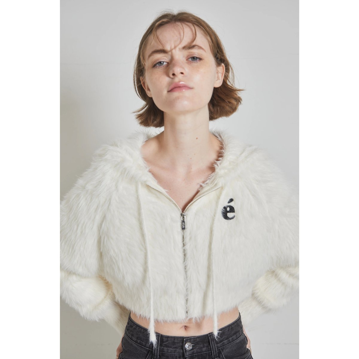 é shaggy knit zipper hoodie (3color) | épine é shaggy knit zipper hoodie (3color) | épine