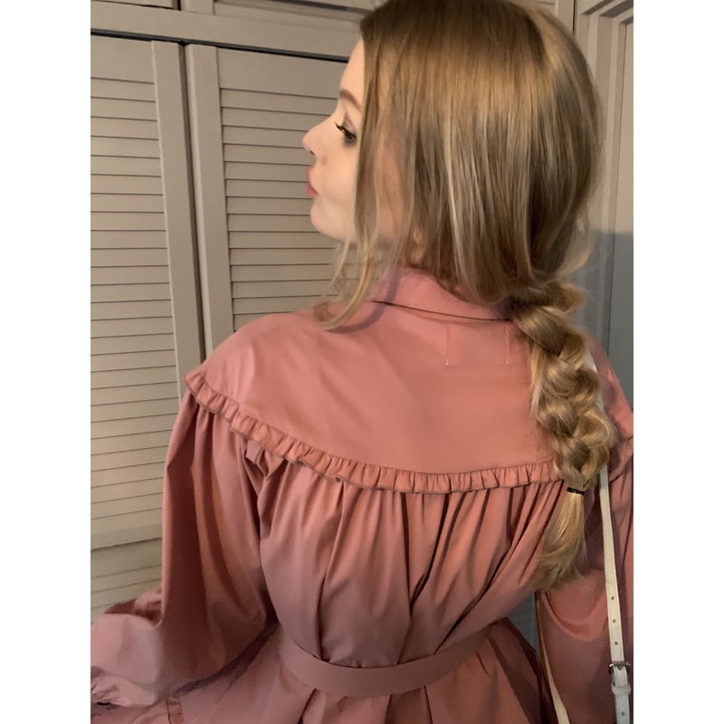 frill 2way tiered one-piece pink | épine