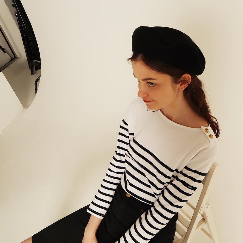 epine é botton border long tee é botton border long tee | épine