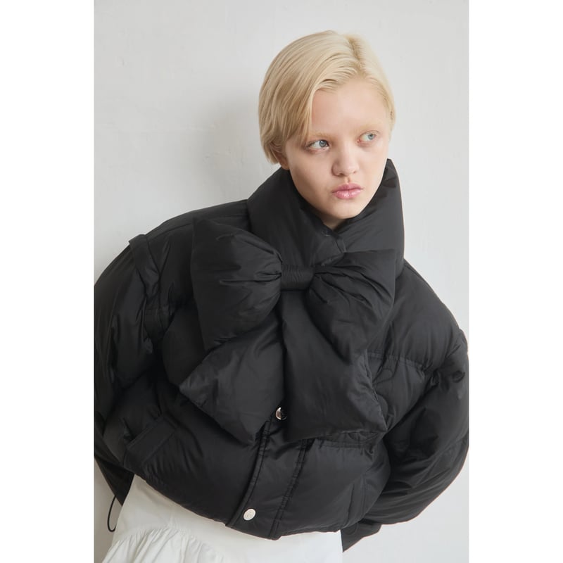 é ribbon muffler down coat（4color） | épine
