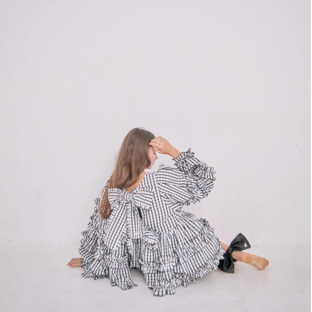 épine double ribbon frill blouse(2color) | épine épine double ribbon frill blouse(2color) | épine