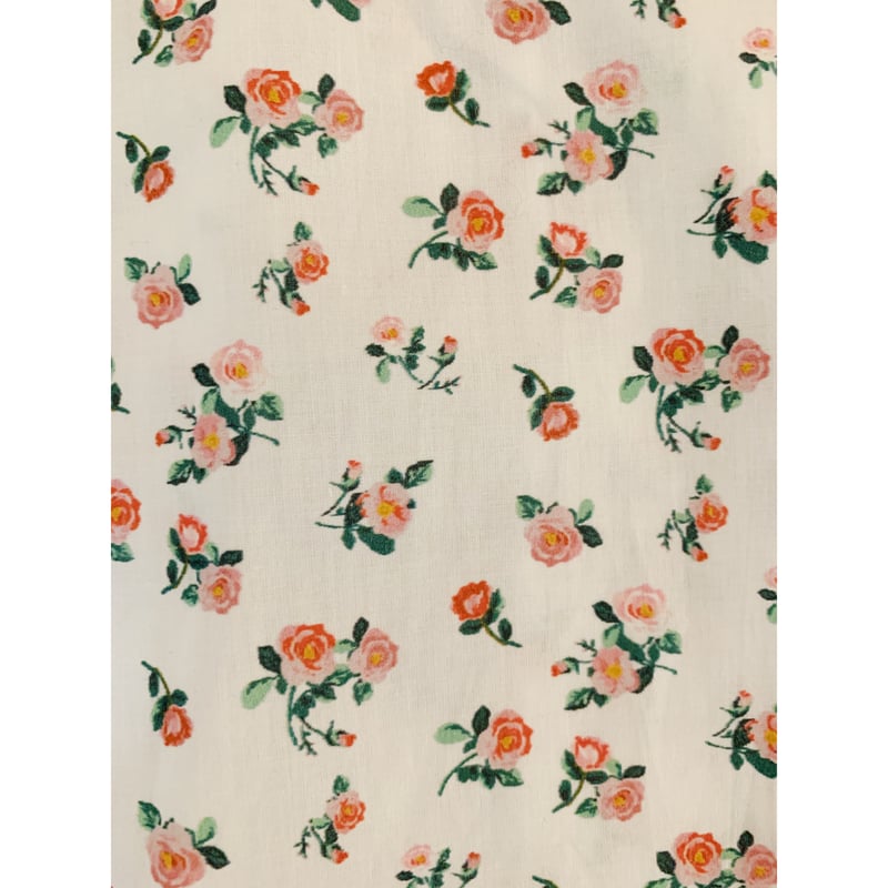 back lace up flower onepiece white | épine