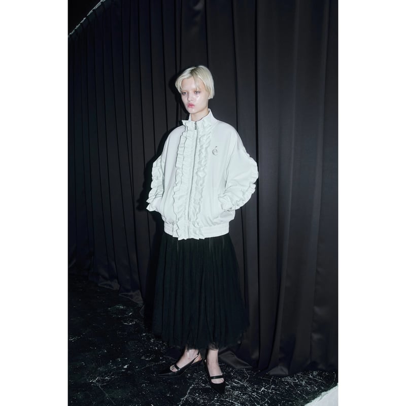 é frill zip sweat blouson(3color) | épine é frill zip sweat blouson(3color) | épine