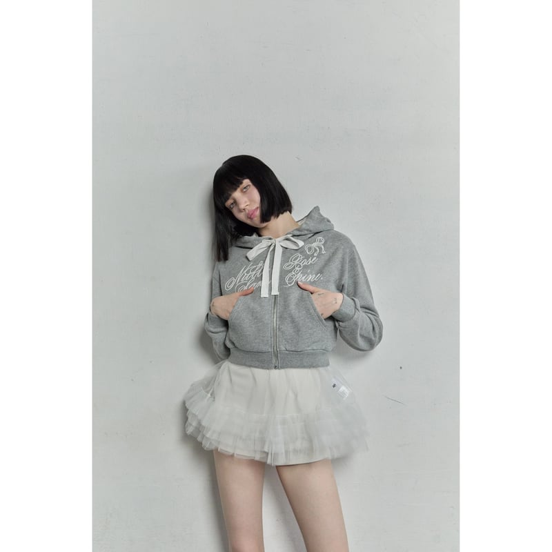 Nulle rose sans épine zip hoodie エピヌ epine Nulle rose sans épine zip hoodie