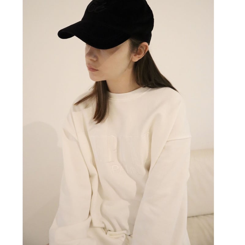 ÉPINE PARIS big sweat white×white | épine