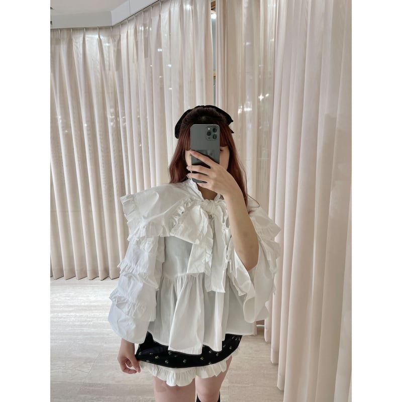 sister jane》Metropolis Ruffle Bow Blouse | épine sister jane》Metropolis Ruffle Bow Blouse | épine