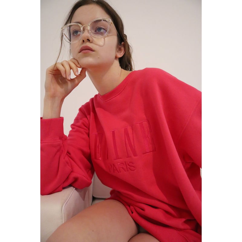 ÉPINE PARIS big sweat pink×pink | épine ÉPINE PARIS big sweat pink×pink | épine