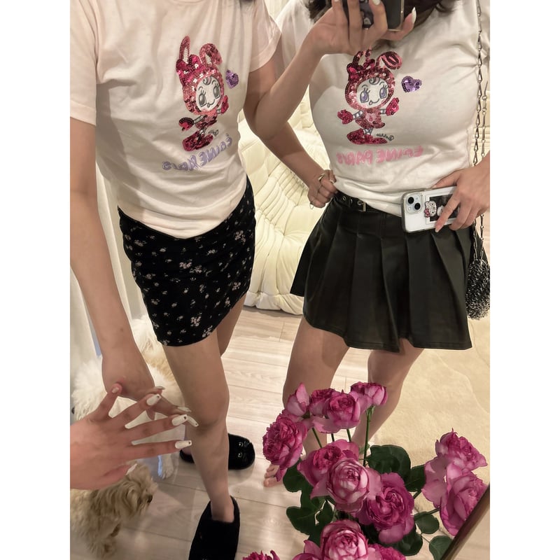 épine piano berrie tee エピヌ メゾピアノ ベリエちゃん mezzo piano juniorのキャラクター「ベリエちゃん」とSNS発人気