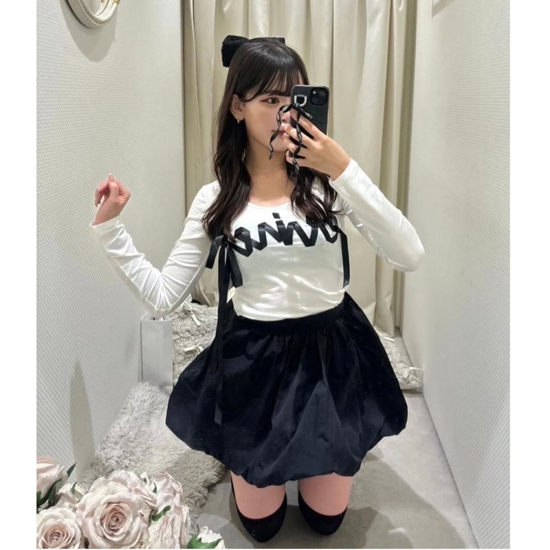 balloon volume mini skirt (2color) | épine balloon volume mini skirt (2color) | épine