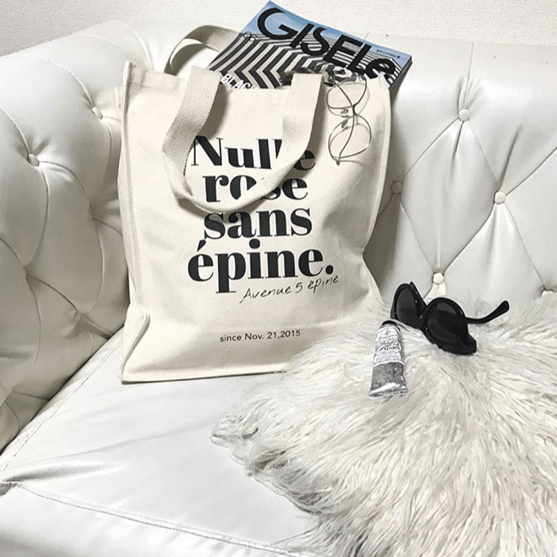 épine original canvas tote bag | épine