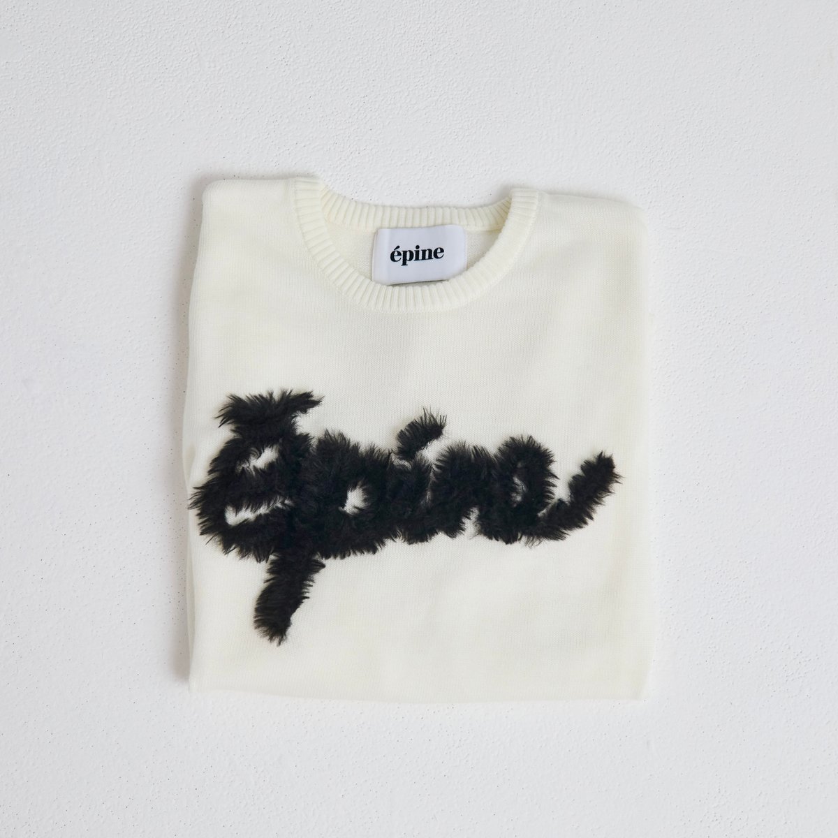 épine fur logo knit（2 color） | épine