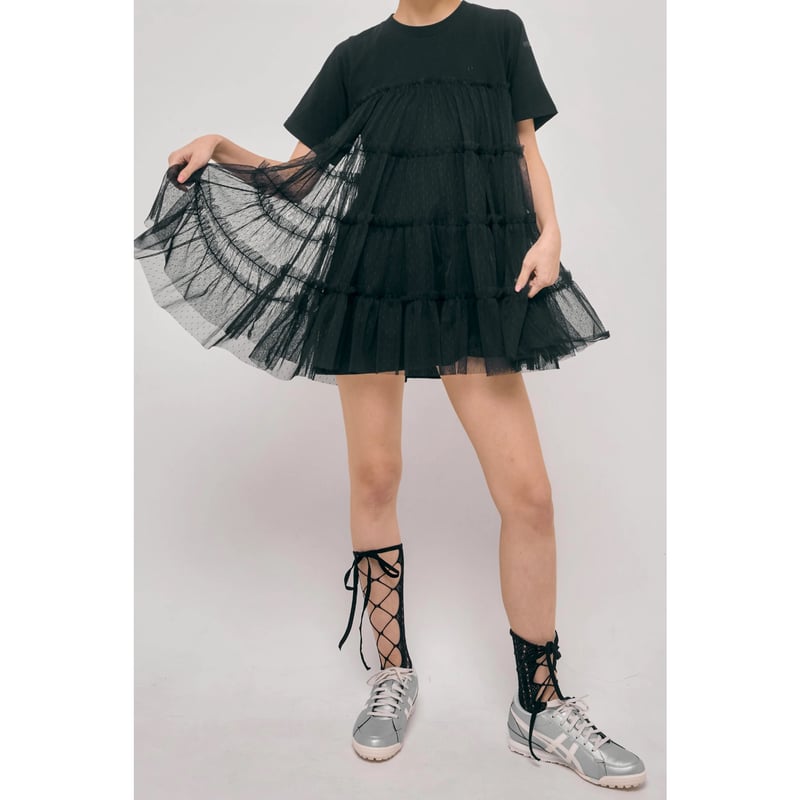 épine tulle teared onepiece(2color) | épine épine tulle teared onepiece(2color) | épine