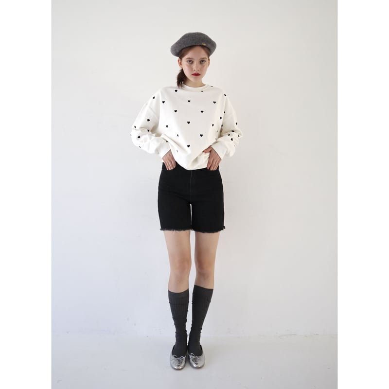 エピヌ　ハートスウェット＆スカート エピヌハートスウェット＆スカート