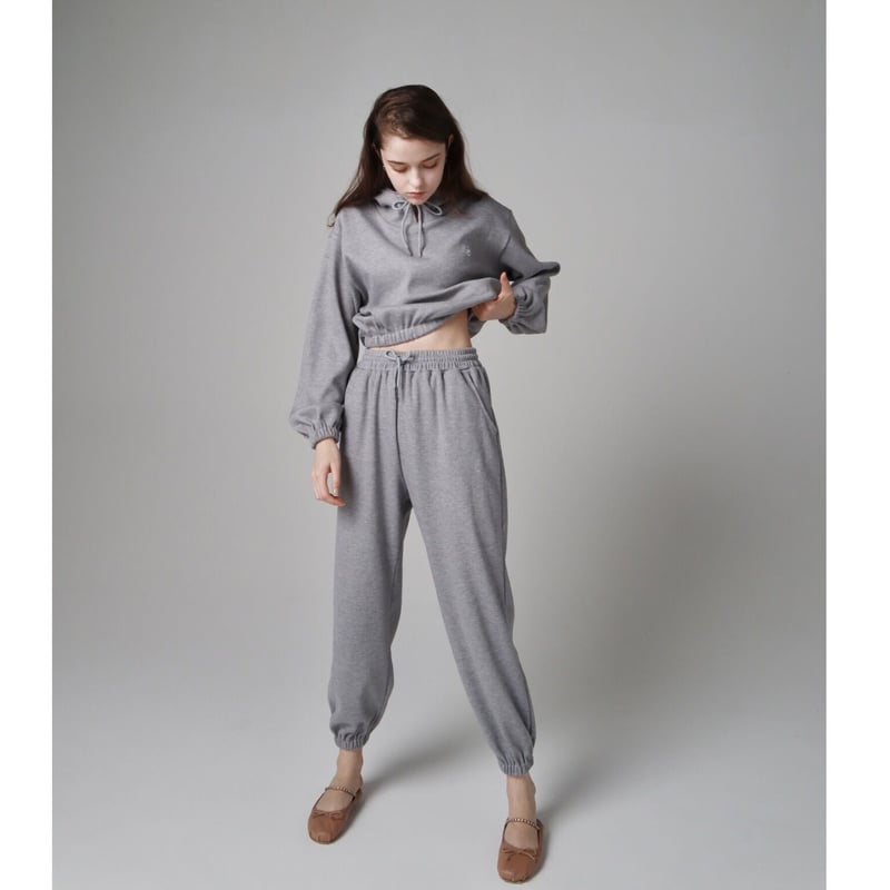 é knit jersey set up gray | épine