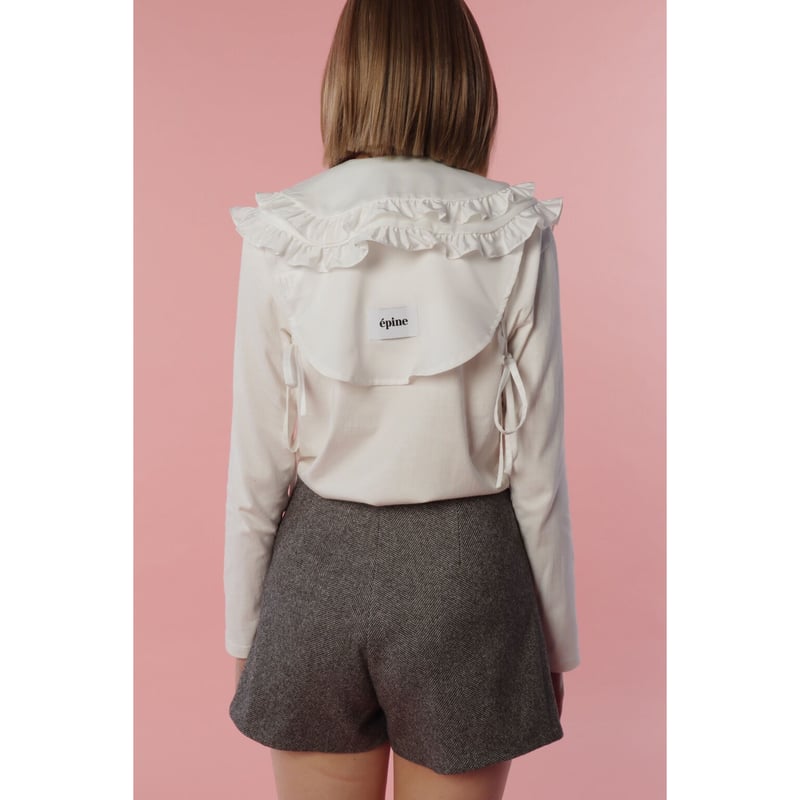 épine double frill collar（2color） | épine