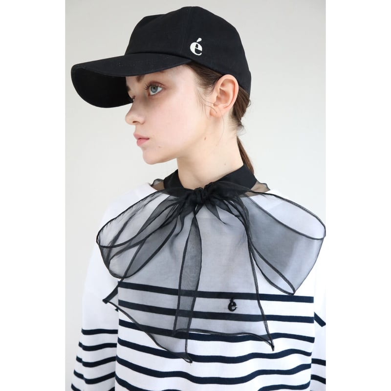 é ribbon organdy black | épine