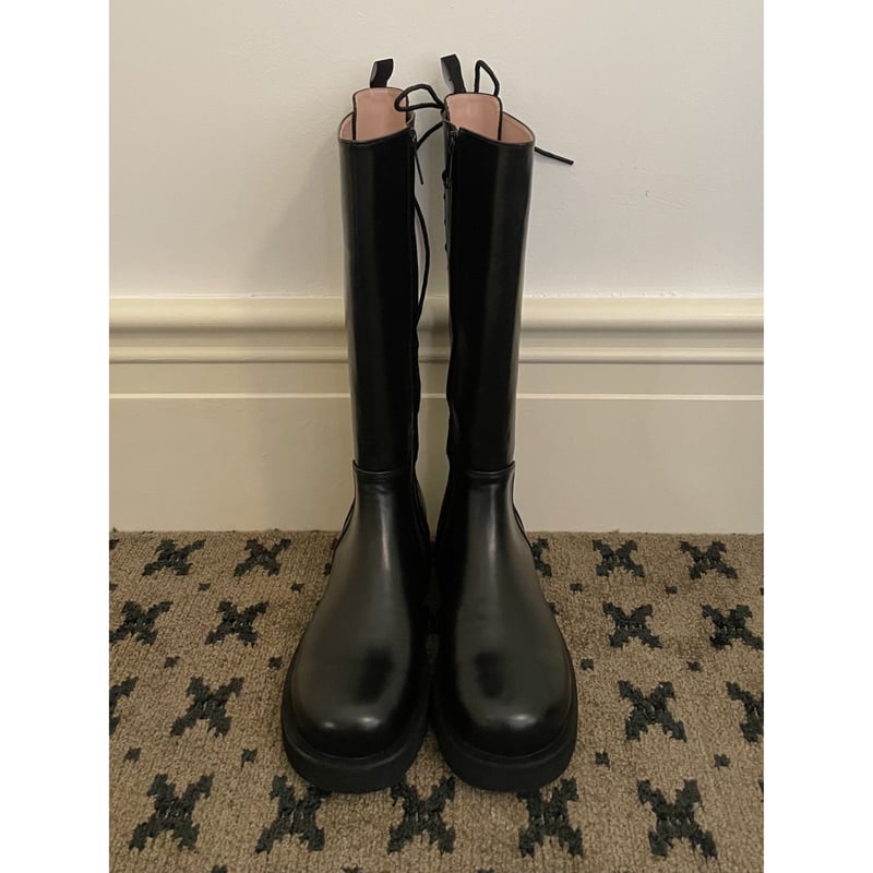 Horseback goa boots （Black）Mサイズ - ブーツ