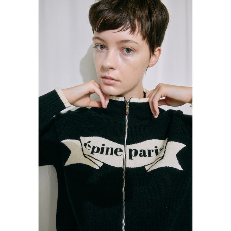 épine paris ribbon zip knit (3color) | épine épine paris ribbon zip knit (3color) | épine