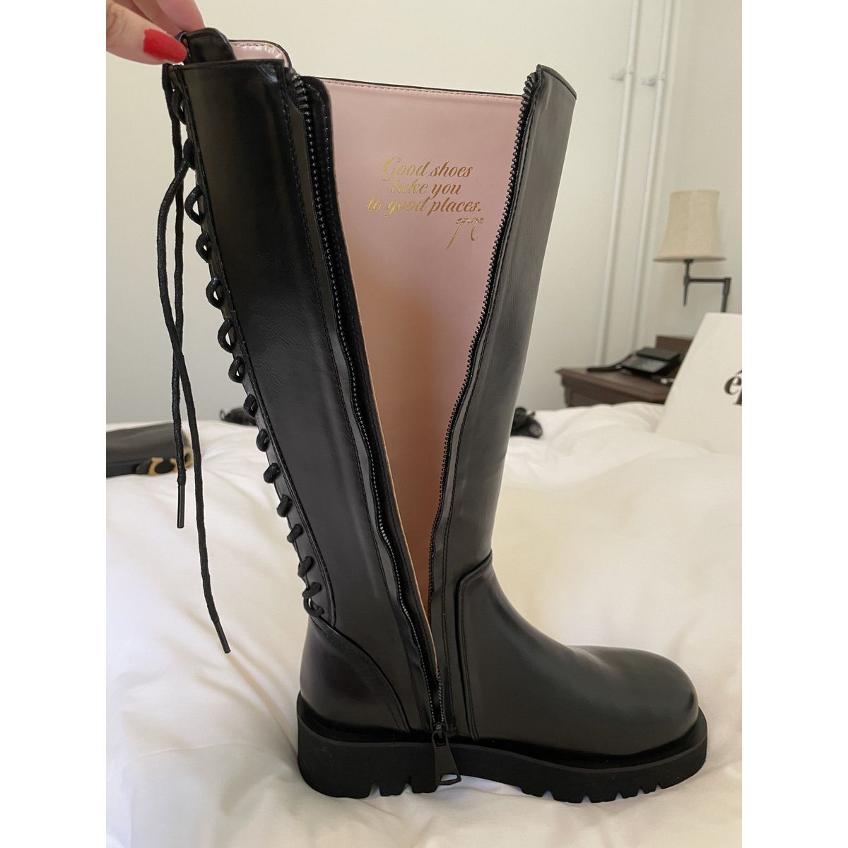 épine back lace up goa boots | épine épine back lace up goa boots | épine