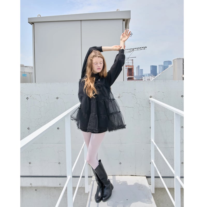 é volume tulle hoodie(2color) | épine é volume tulle hoodie(2color) | épine