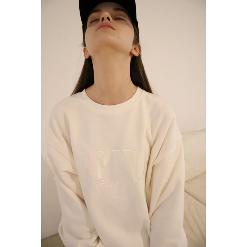 ÉPINE PARIS big sweat white×white | épine