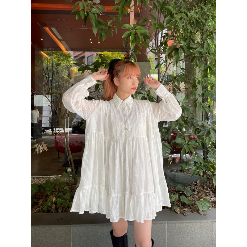 sister jane》Atlantic Jewel Mini Dress | épine 