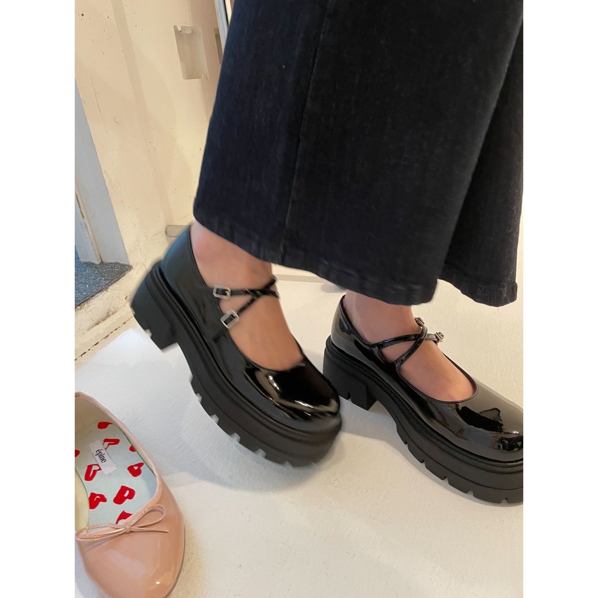 double strap goa pumps | épine double strap goa pumps | épine