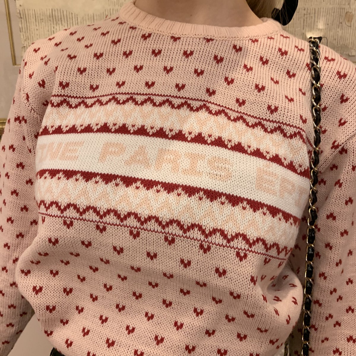 épine paris nordic knit baby pink | épine