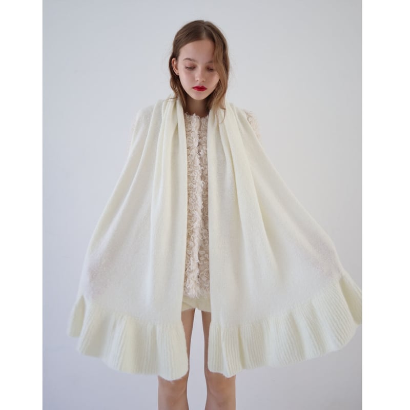Eé frill knit muffler（4color） | épine
