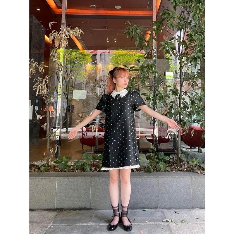 sister jane》Olive Rose Jacquard Mini Dress | é sister jane》Olive Rose Jacquard Mini Dress | é