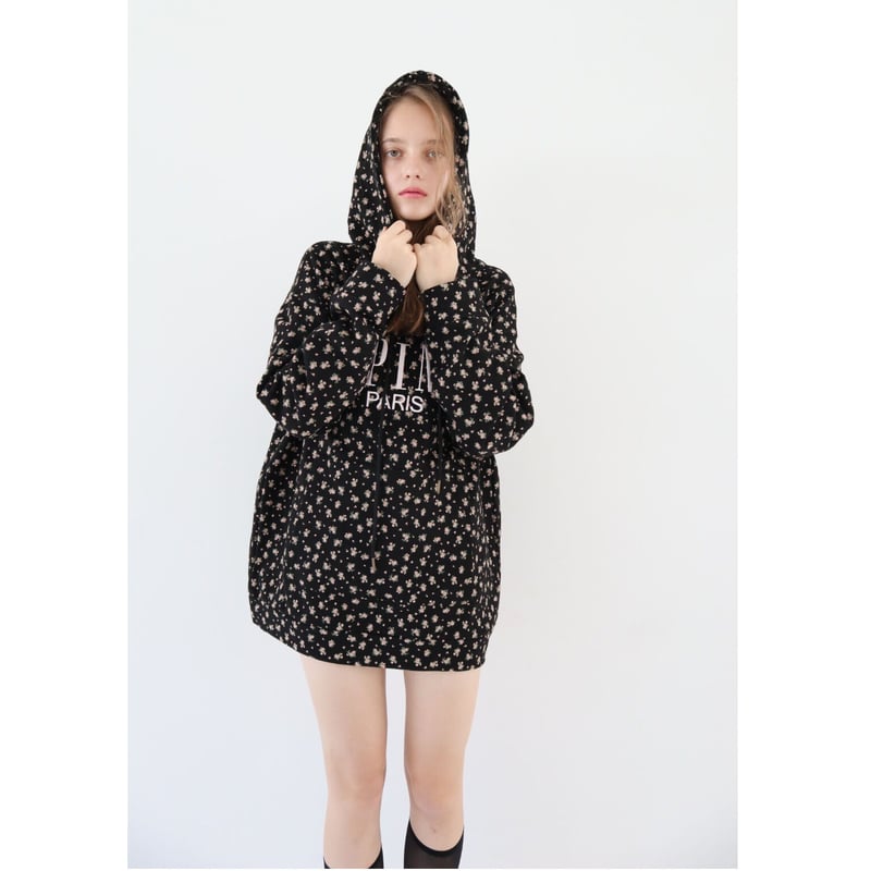 ÉPINE PARIS hoodie flower black | épine ÉPINE PARIS hoodie flower black | épine