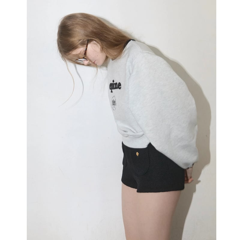 エピヌ épine piping volume logo sweat