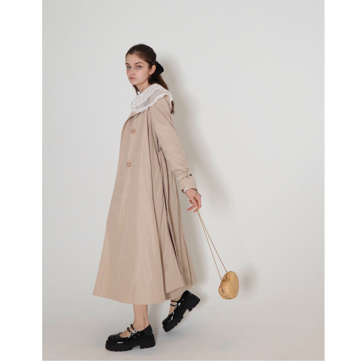 parisienne trench coat beige | épine parisienne trench coat beige | épine