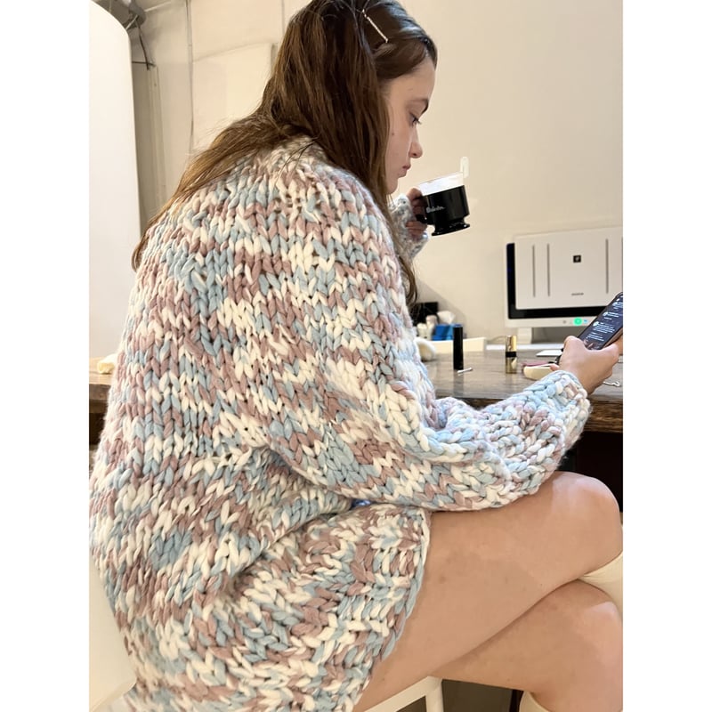 handmade knit marble | épine