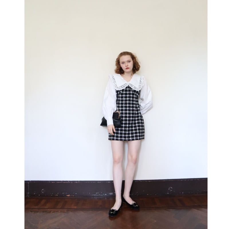 épine lace line Jersey set up pink 尽せ epine 