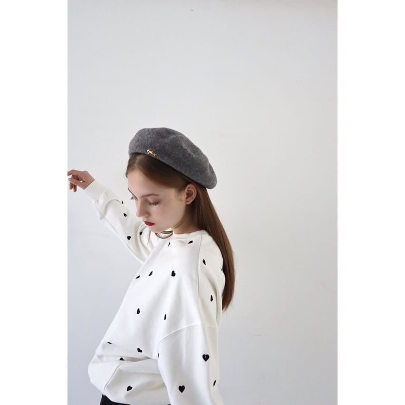 Heart &Broken heart sweat off white | épine