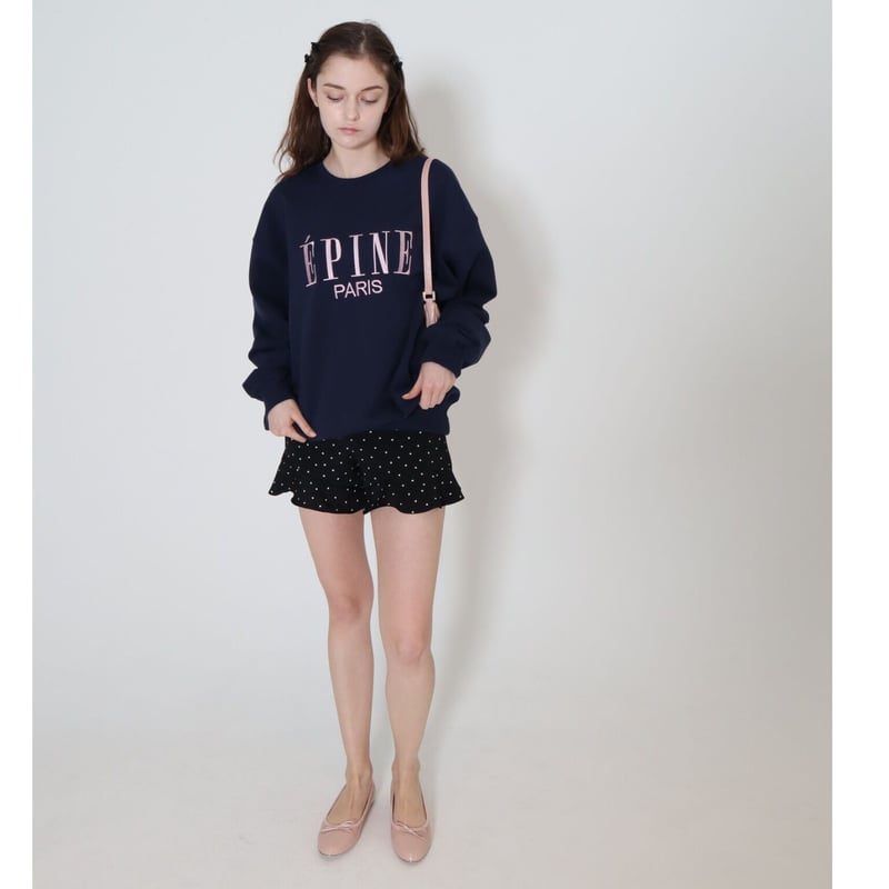 EPINE PARIS big sweat navy \u0026 baby pink